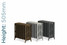 CI-NE485-6-TH - Georgian 6 Column Cast Iron Radiator H505mm x W999mm CI-NE485-6-TH - Georgian 6 Column Cast Iron Radiator H505mm x W999mm